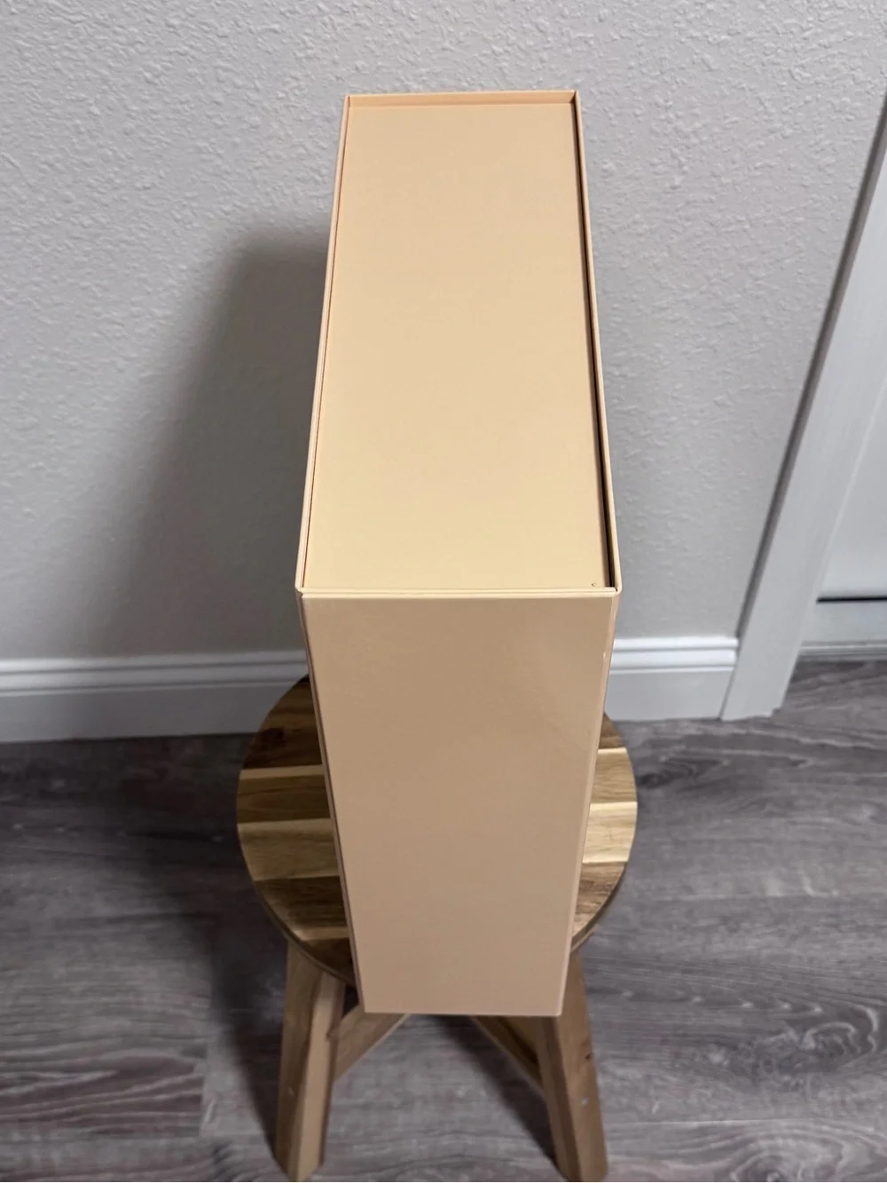 HAY Large Colour Storage Box Vanilla Neutral Magnetic Cardboard Minimalist Organ